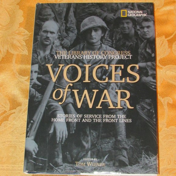 Voices of War Library of Congress Veteran's History Project HB Book 2004 Used - Picture 1 of 8
